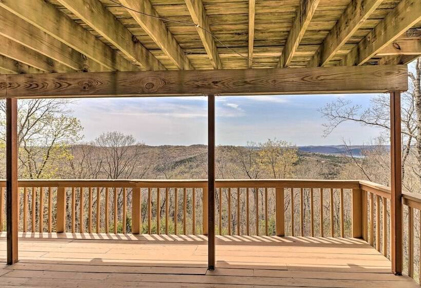 Eureka Springs Gem: 2 Decks, Mtn + Lake Views
