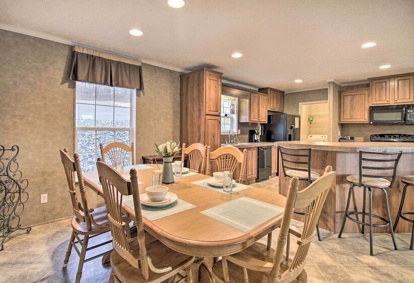 Family Lake Retreat W/ Screened Deck!