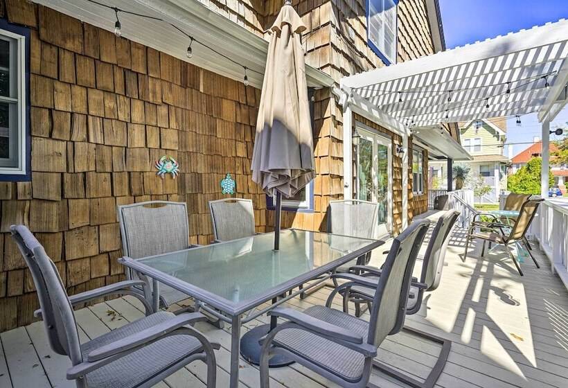 Idyllic Atlantic City Home   1 Block To Beach