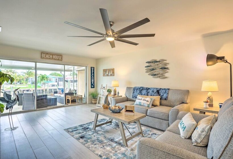 Ocean Access Jensen Beach Home: Dock & Lanai!