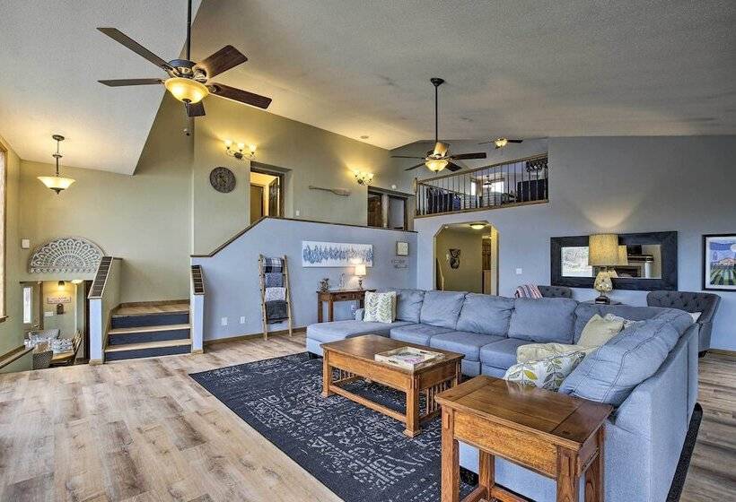 Lakefront Eau Galle Home W/ Hot Tub & Fire Pit