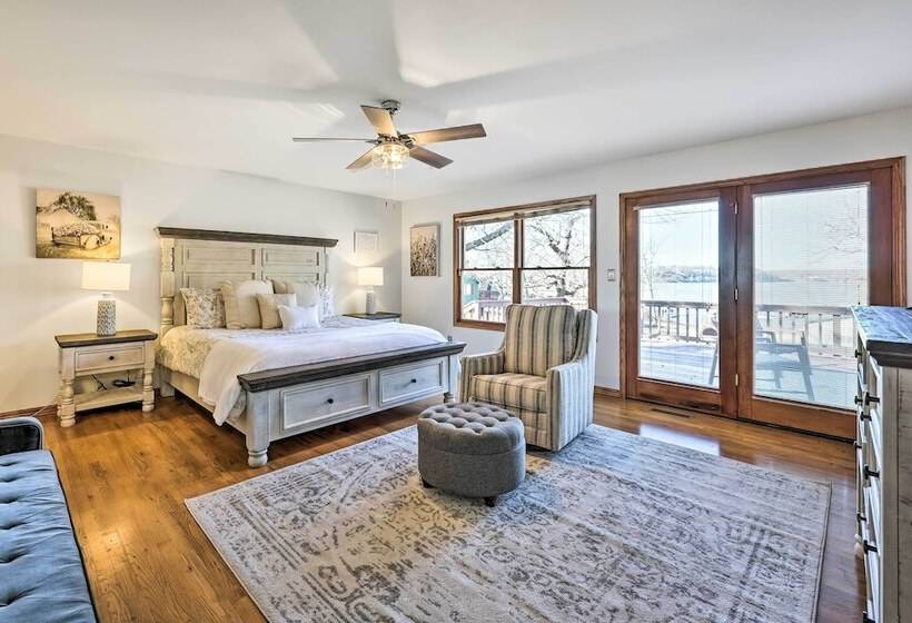 Shared Hot Tub, Pool & Dock: Lakefront Grove House