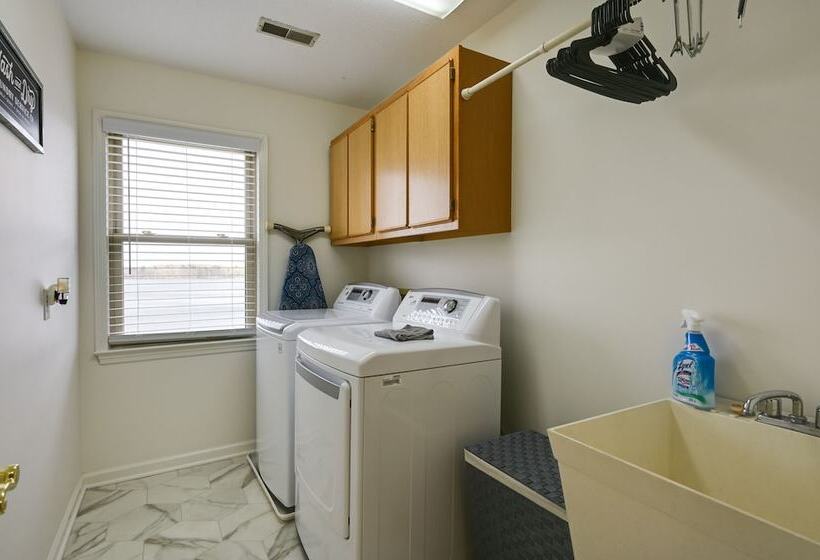 Dock & Kayaks: Lakefront Roanoke Rapids Home