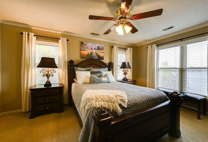 Dock & Kayaks: Lakefront Roanoke Rapids Home