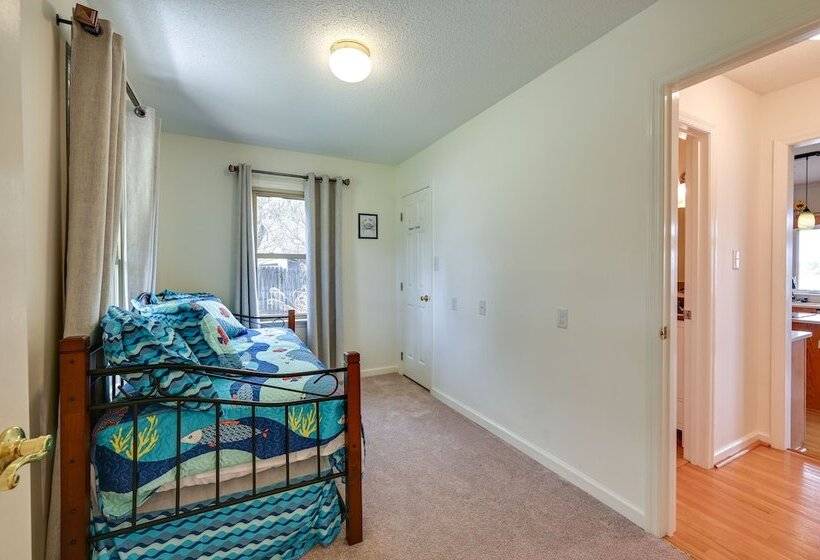 Dock & Kayaks: Lakefront Roanoke Rapids Home