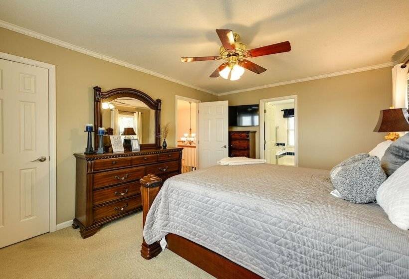 Dock & Kayaks: Lakefront Roanoke Rapids Home