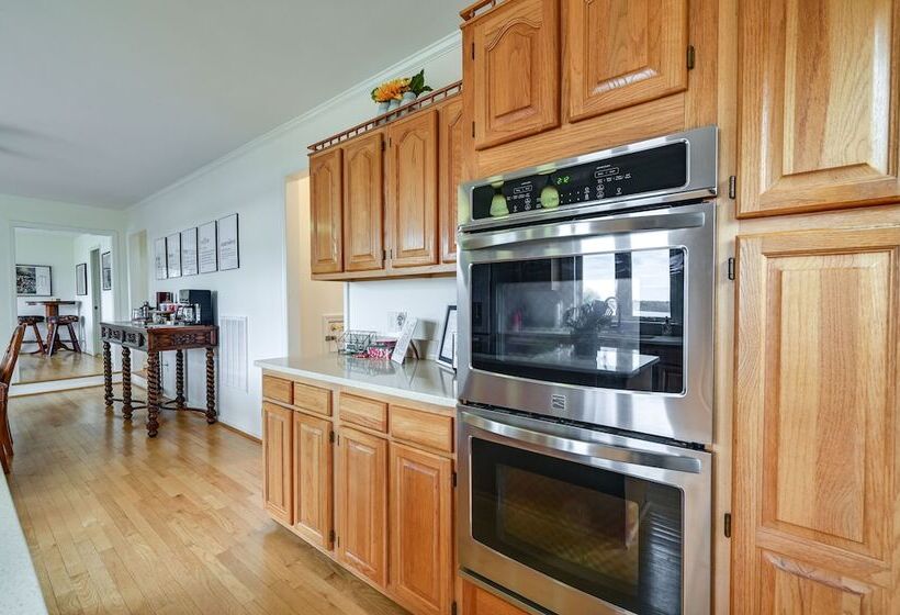 Dock & Kayaks: Lakefront Roanoke Rapids Home