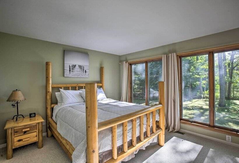 Interlochen Home On Green Lake W/ Dock & Beach!