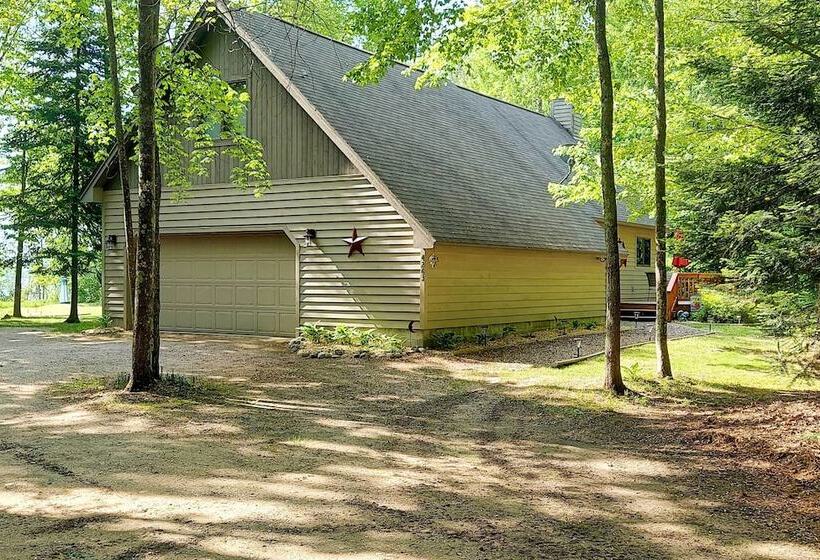 Interlochen Home On Green Lake W/ Dock & Beach!