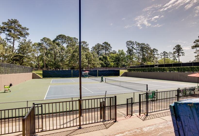 Lakefront Montgomery Home: Boat Cleats & Game Room