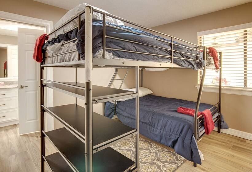 Lakefront Montgomery Home: Boat Cleats & Game Room