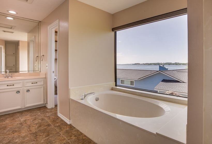 Lakefront Montgomery Home: Boat Cleats & Game Room