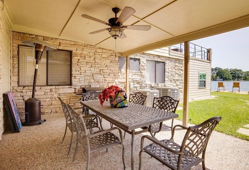 Lakefront Montgomery Home: Boat Cleats & Game Room