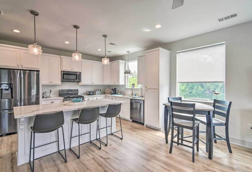 Modern Waveland Home W/ Deck   Walk To The Beach!