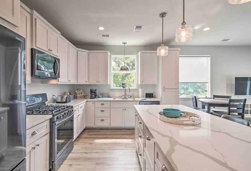 Modern Waveland Home W/ Deck   Walk To The Beach!