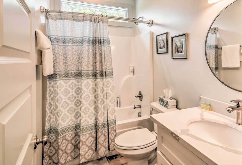 Modern Waveland Home W/ Deck   Walk To The Beach!