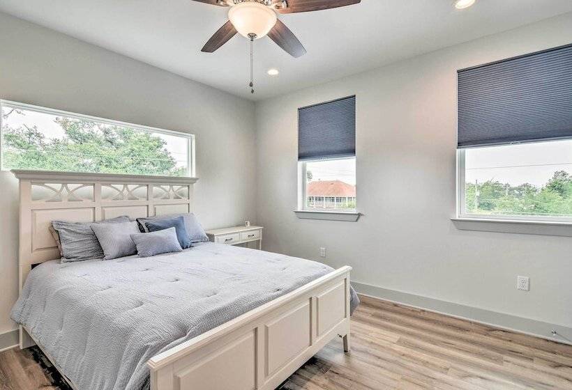 Modern Waveland Home W/ Deck   Walk To The Beach!