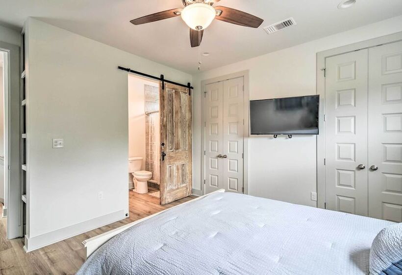 Modern Waveland Home W/ Deck   Walk To The Beach!