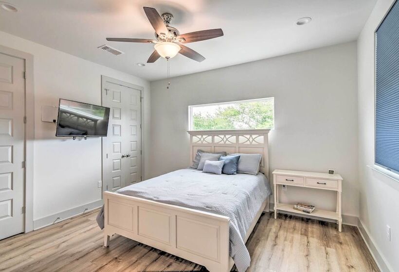 Modern Waveland Home W/ Deck   Walk To The Beach!