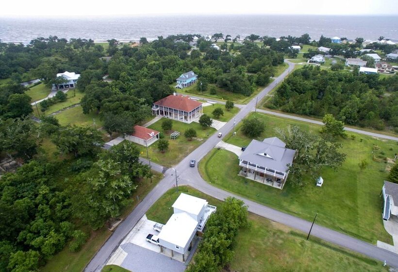 Modern Waveland Home W/ Deck   Walk To The Beach!