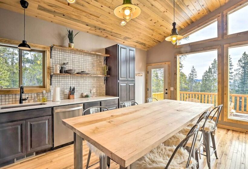 Mountainside Fairplay Cabin W/ Game Room & Sauna!