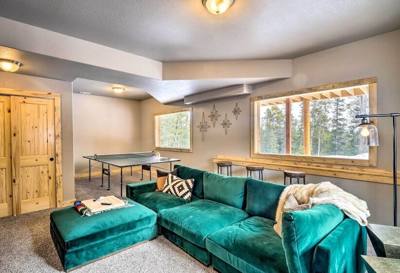 Mountainside Fairplay Cabin W/ Game Room & Sauna!
