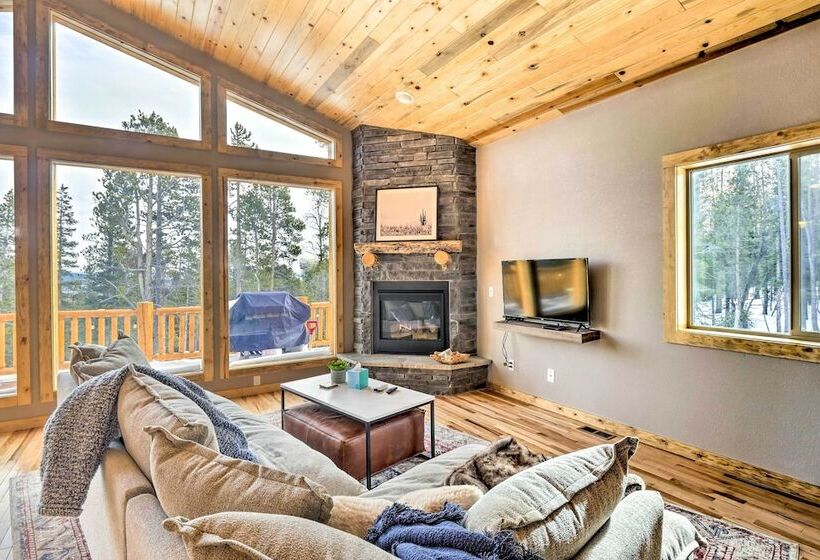 Mountainside Fairplay Cabin W/ Game Room & Sauna!