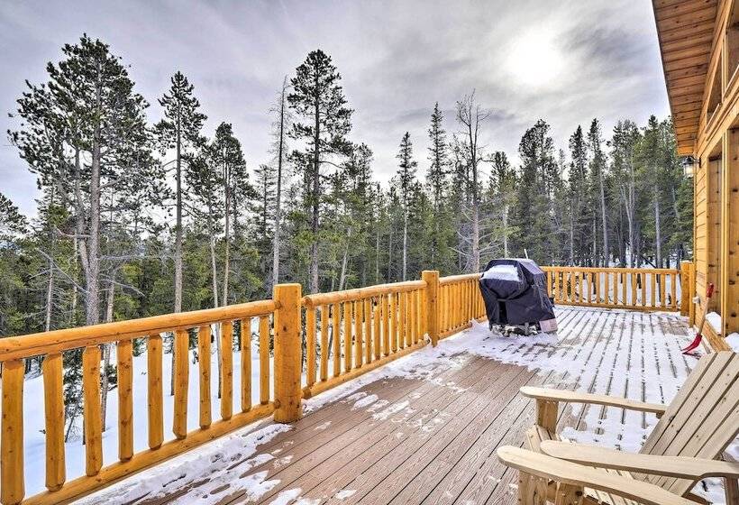 Mountainside Fairplay Cabin W/ Game Room & Sauna!