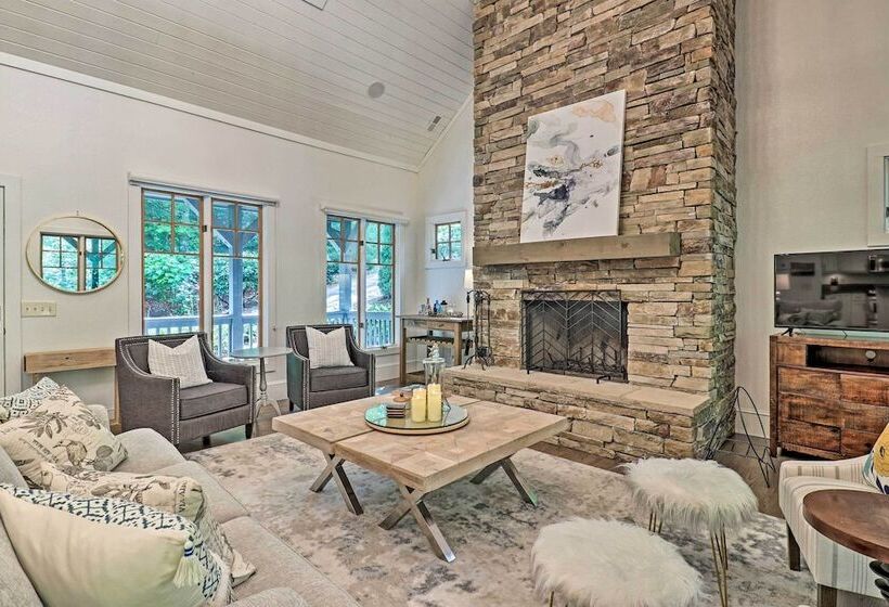 Cashiers Mountain Hideaway, Walk To Lake Glenville