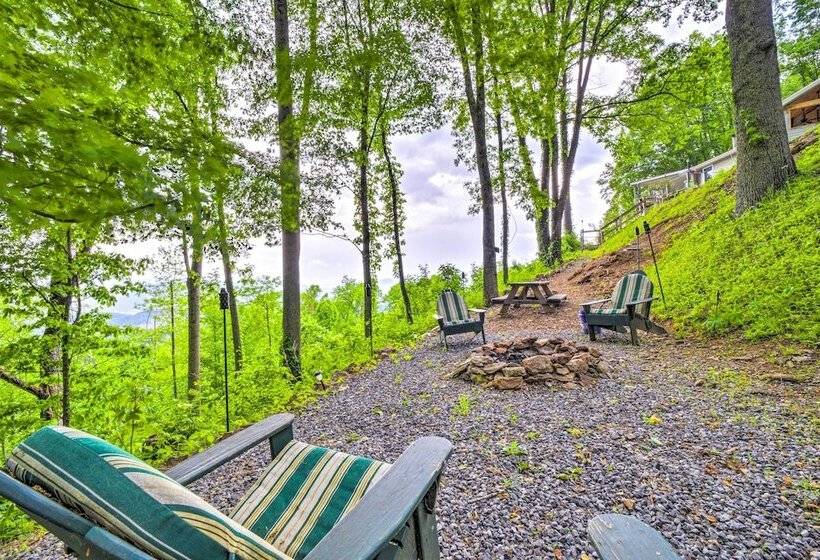 Mtn Treehouse W/ Fire Pit, Breathtaking Views