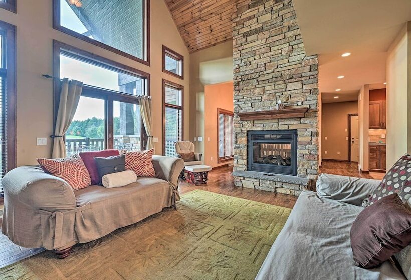 Northern Bay Resort Home   Half Mi To Lake!