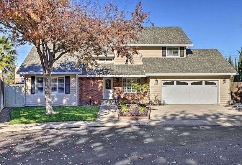 Modesto Home W/ Deck   2 Mi To Vintage Faire Mall