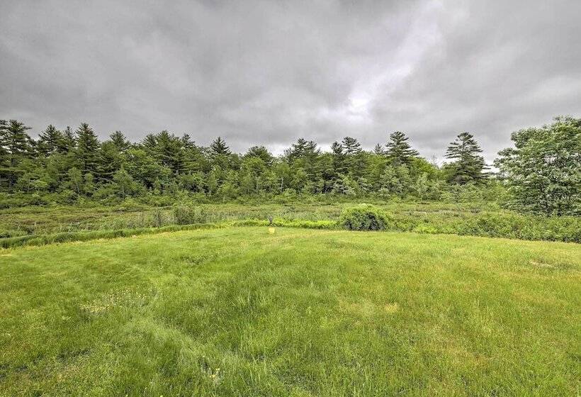 Pet Friendly Togus Pond Home: Kayak & Canoe!