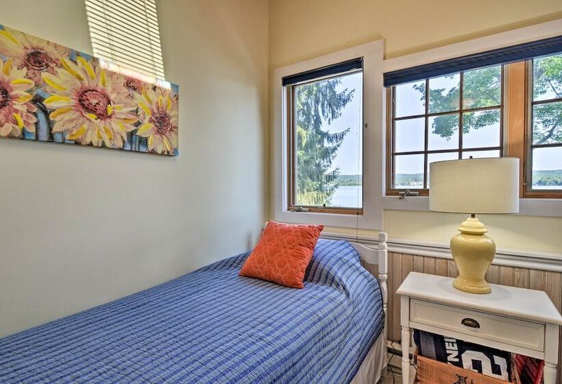 Waterfront Petoskey Cottage W/ Deck + Grill!