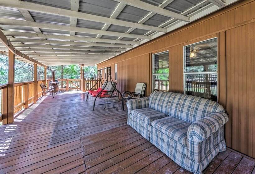 Quiet Cloudcroft Cabin W/ Porch + Gas Grill!