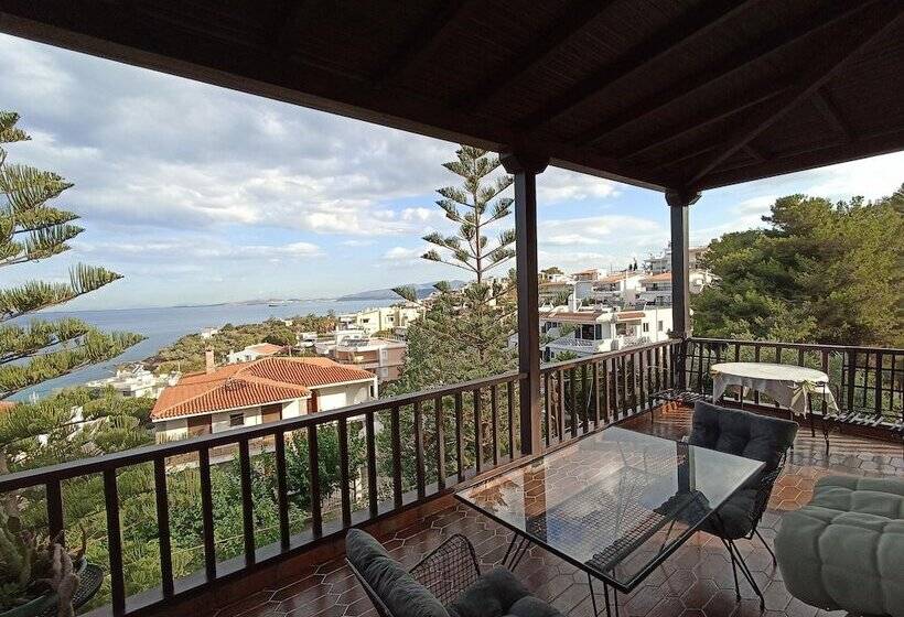 レジデンス Beautiful 2 Bed House In Saronida