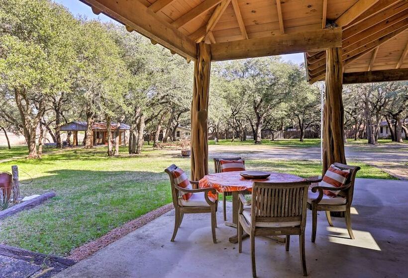 Riverfront Blanco Home W/ Shaded Porch + Hot Tub