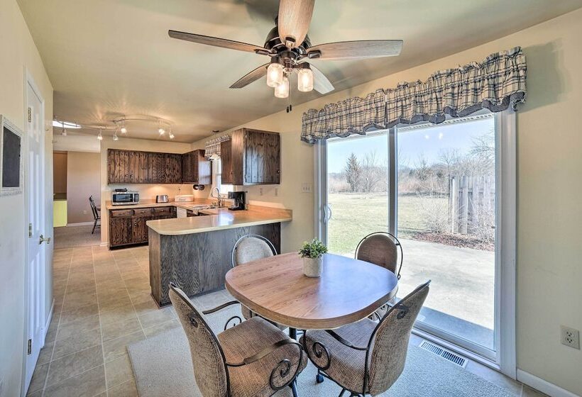 Rural Seneca House W/ Yard Near I 80