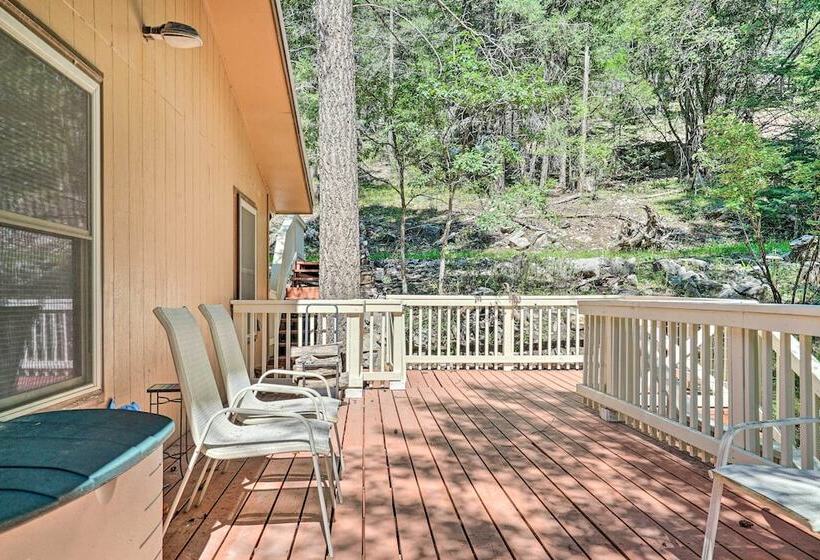 Rustic Cloudcroft Home ~ 2 Mi To Ski Slopes!
