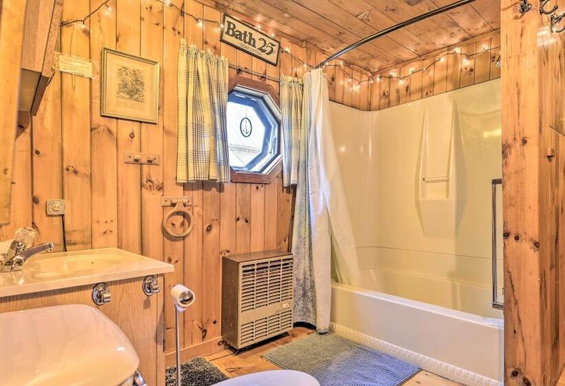 Rustic Roxbury Ski Farmhouse With Trails!