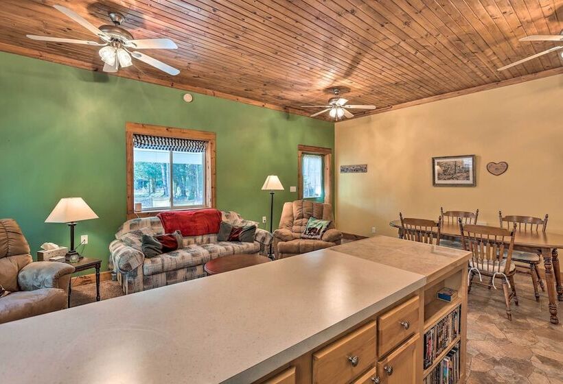 Secluded Bear Lake Getaway W/ Fire Pit & Porch!