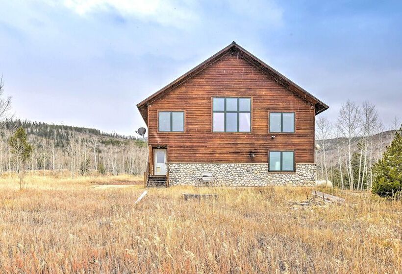 Secluded Granby Mtn Cabin: 75 Acres & Views