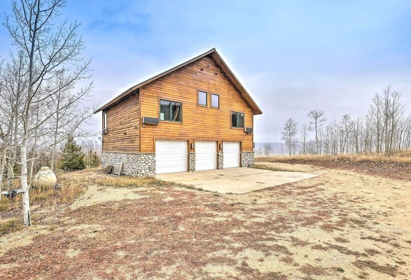 Secluded Granby Mtn Cabin: 75 Acres & Views