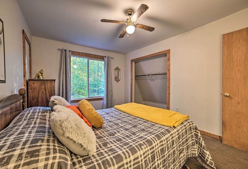 Secluded & Rural Frederic Home W/ Barn On 25 Acres