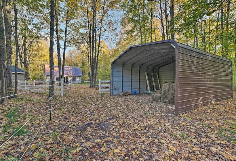 Secluded & Rural Frederic Home W/ Barn On 25 Acres