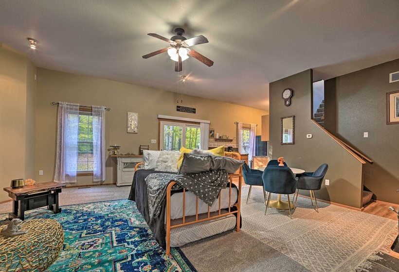 Secluded & Rural Frederic Home W/ Barn On 25 Acres