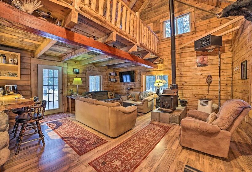 Secluded Vanderbilt Cabin, 9 Mi To Treetops!