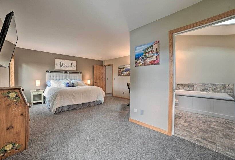 Serene Riverfront Home W/ Torch Lake Access!