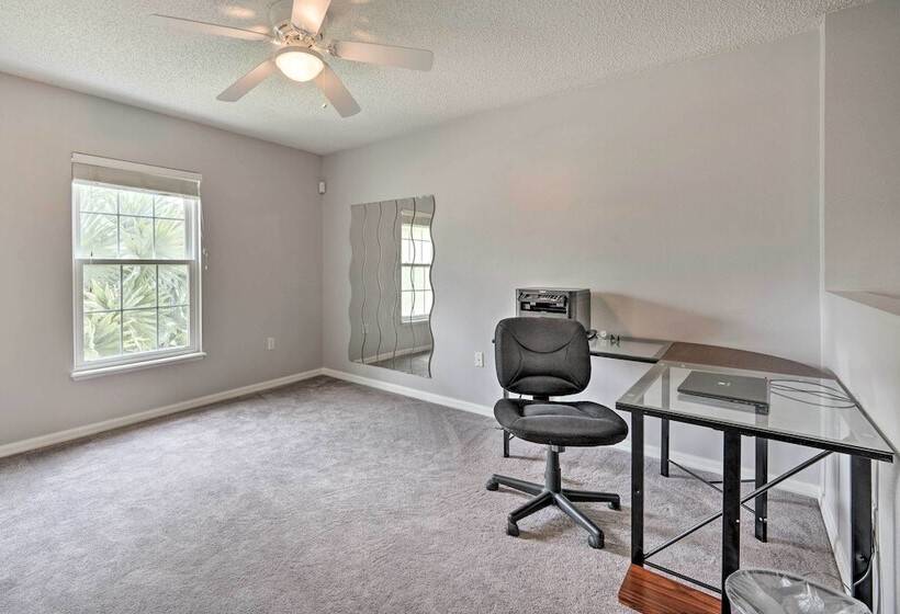 Game Room + Fenced Yard: Home Near Disney World!