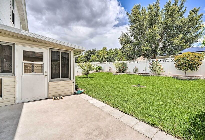 Game Room + Fenced Yard: Home Near Disney World!